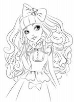 kolorowanki Ever After High malowanki do wydruku numer  1